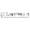 KLARIUS 240537 Middle Silencer